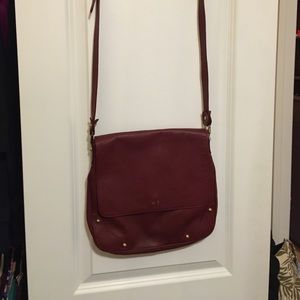 Marina Rinaldi burgundy purse